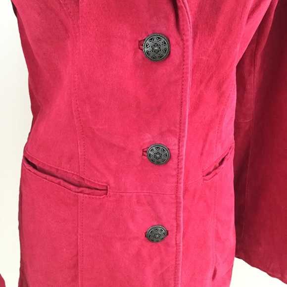 Pink Leather Jacket - Picture 5 of 5